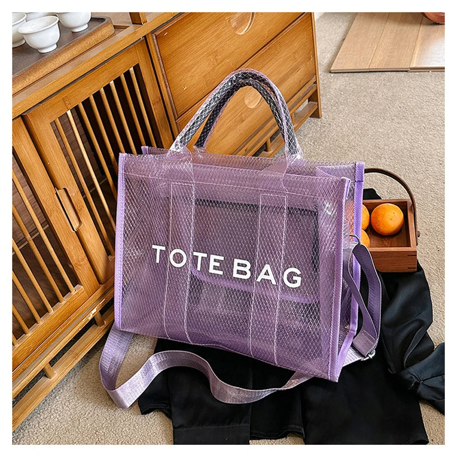 PVC Transparent Tote Bag