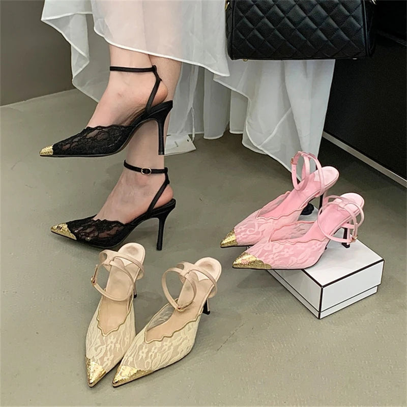 Lace Pumps