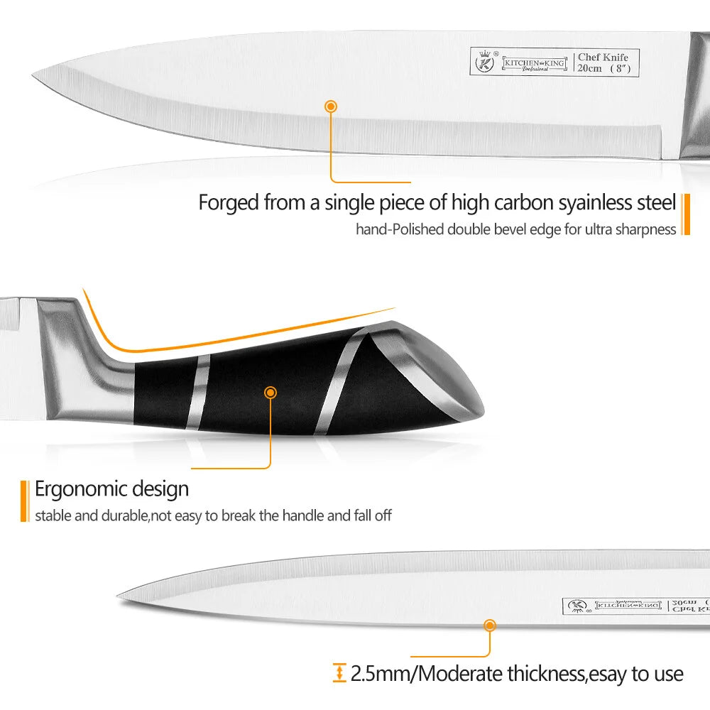 Stainless Steel Kitchen Knife Set