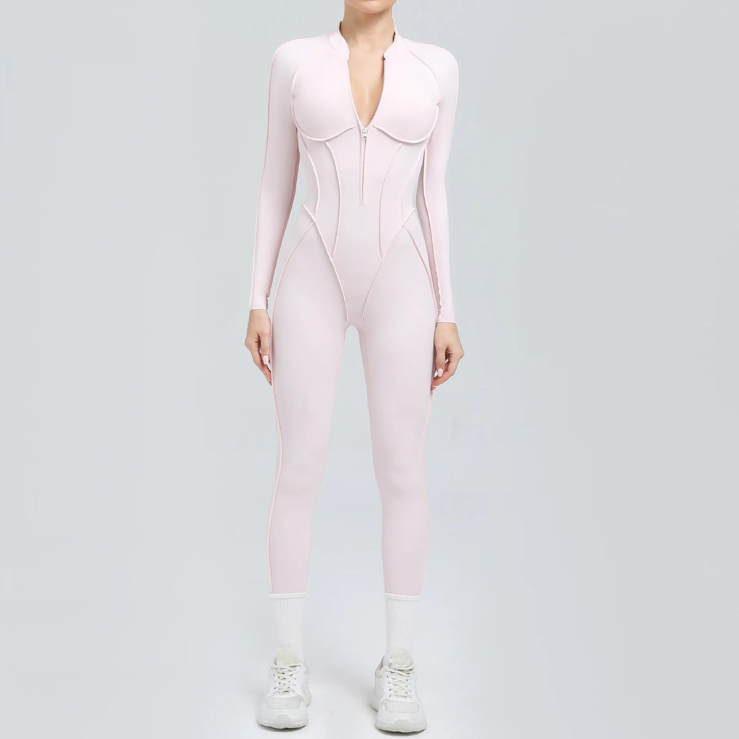 Backless Contrast Jumpsuit Long or Short options