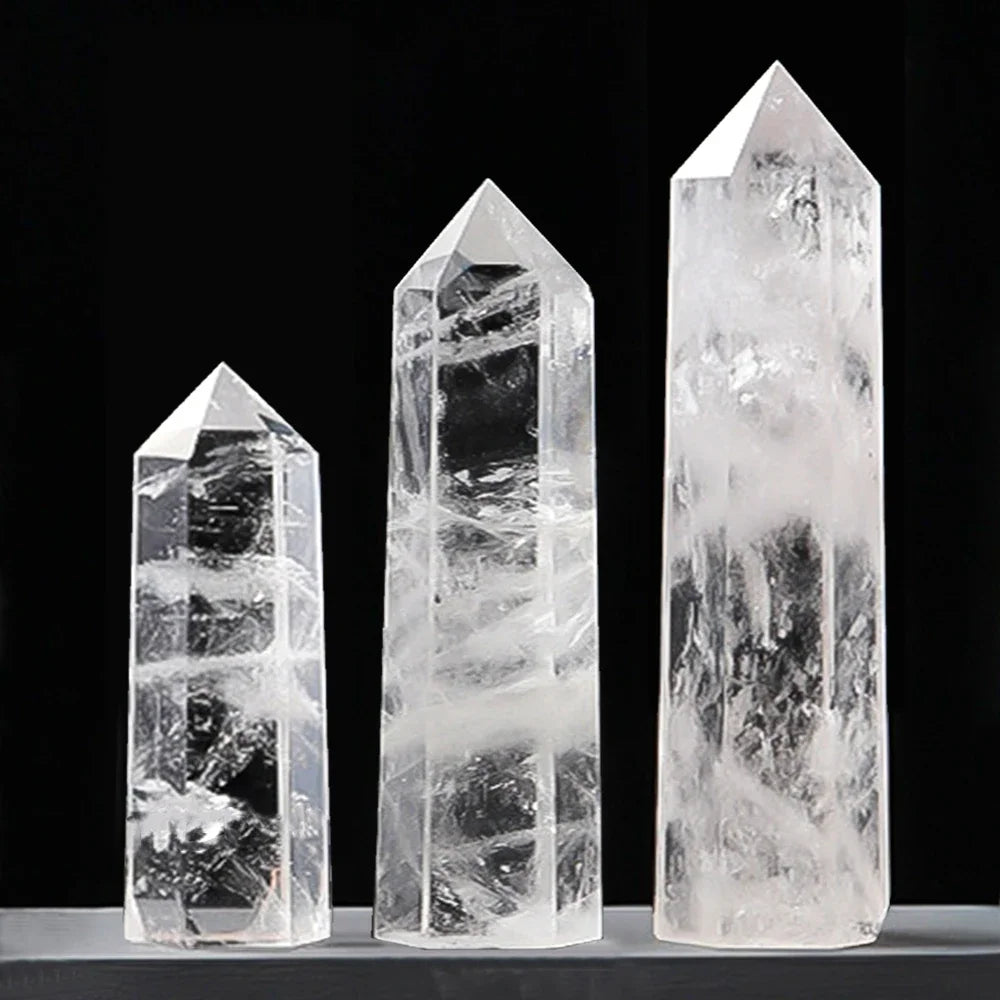 Natural Stone and Crystals Pyramids