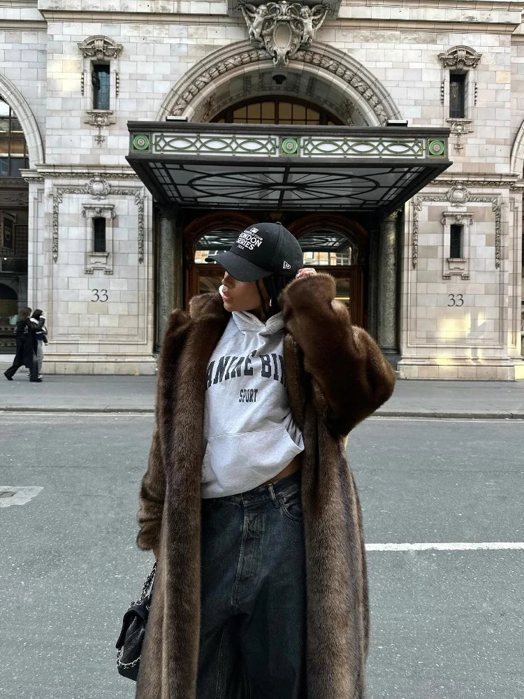 Faux Fur Coat