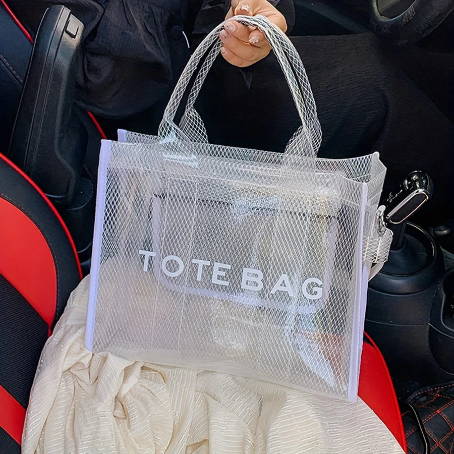 PVC Transparent Tote Bag