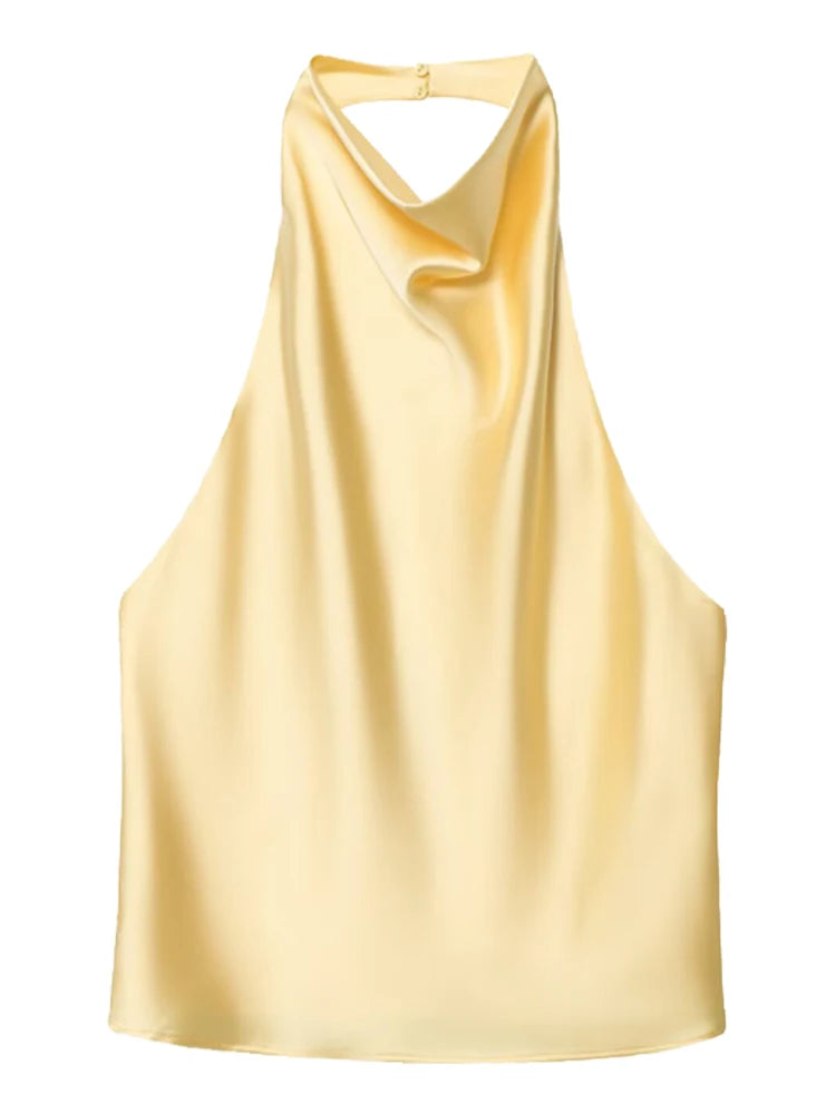 Satin Halter
