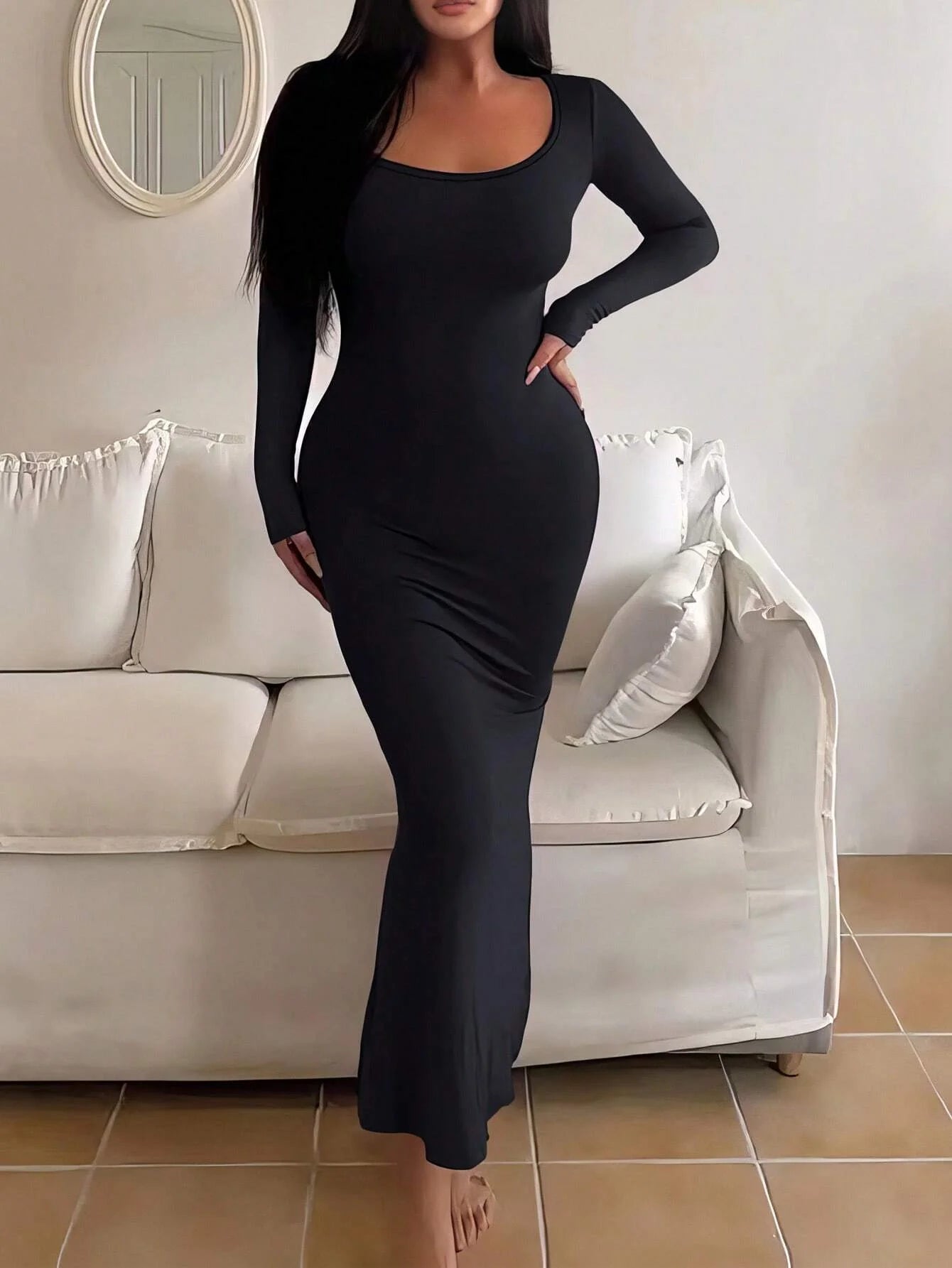 Long Sleeve Bodycon Dress