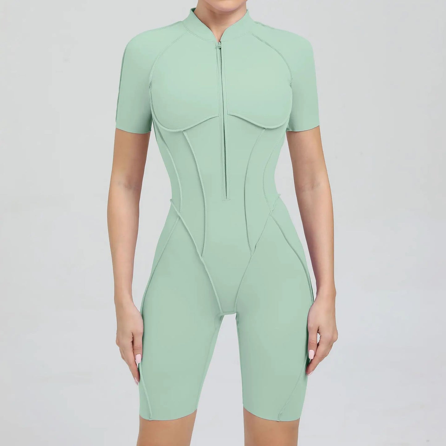 Backless Contrast Jumpsuit Long or Short options
