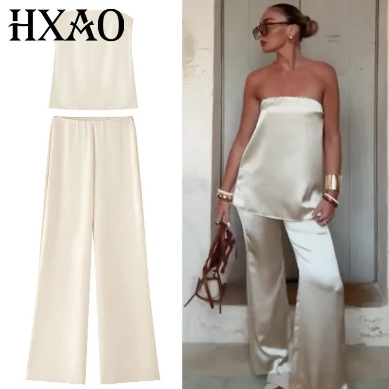 Satin Pants Set (Sold Separately)