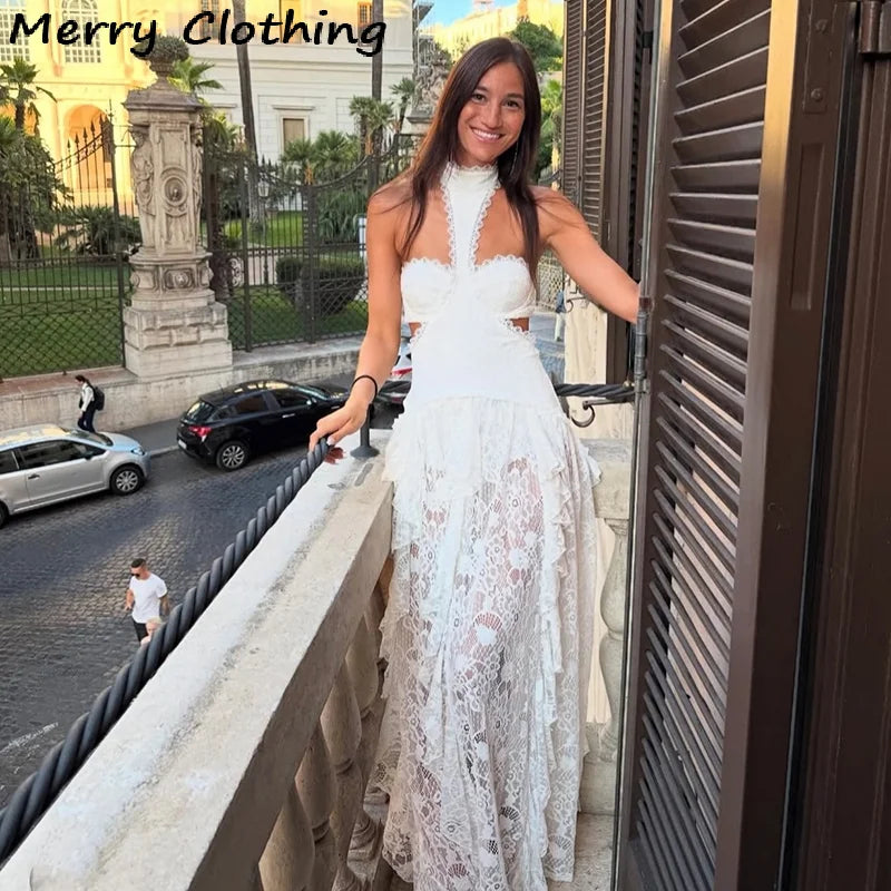 Lace Patchwork Dress