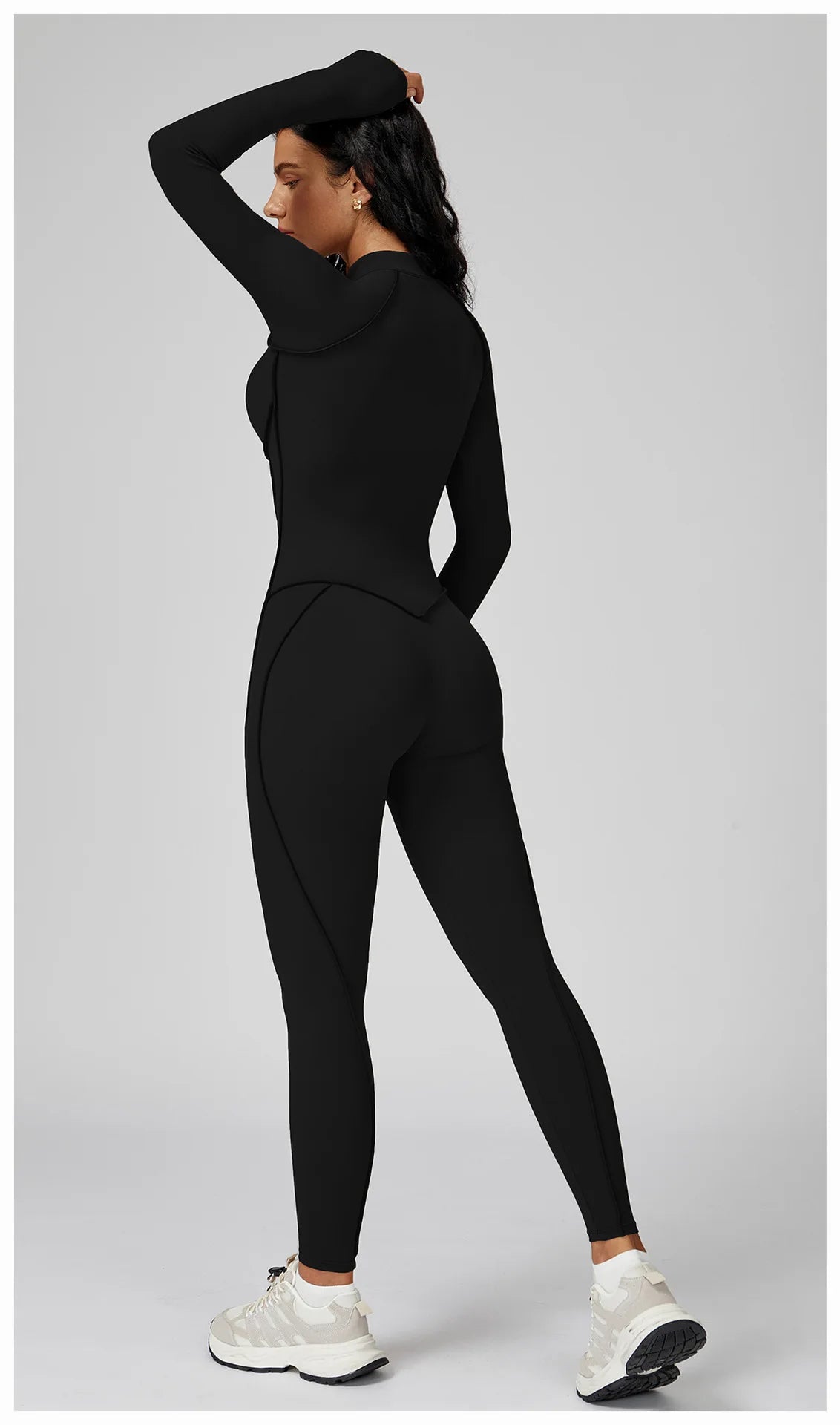 Contrast Long Sleeve Bodysuit