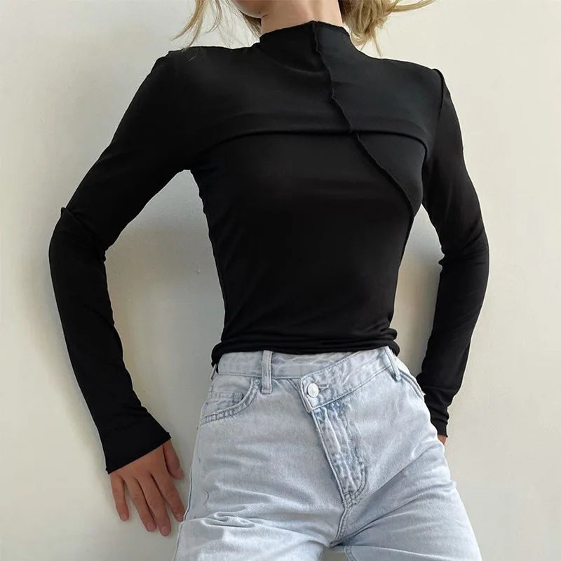Seamed Long Sleeve