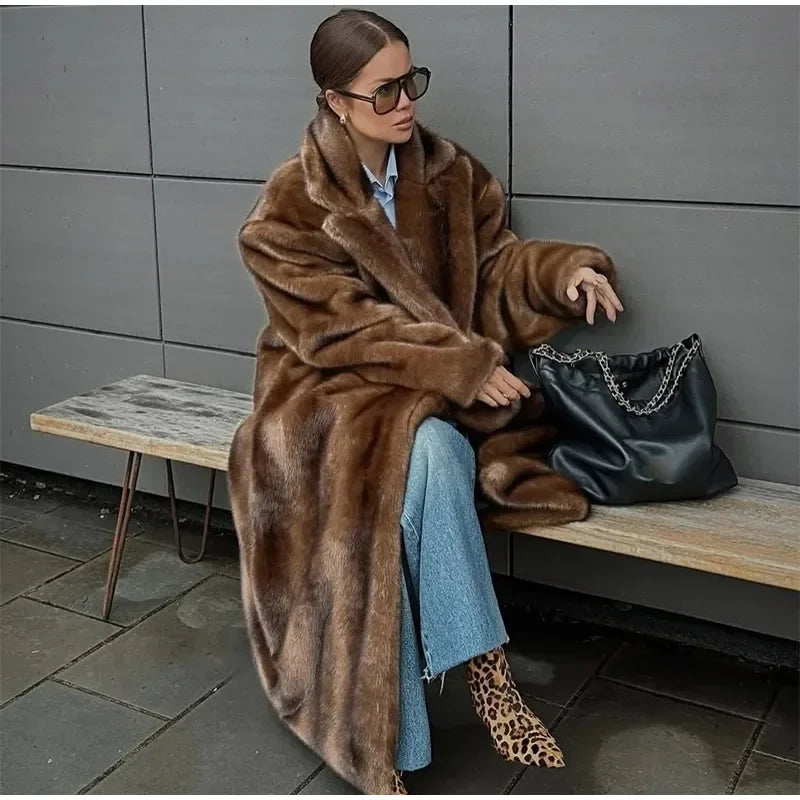 Faux Fur Coat