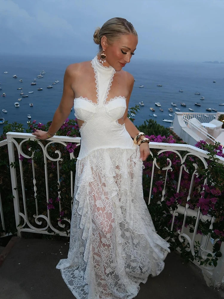 Lace Patchwork Dress