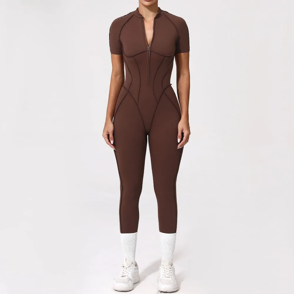 Backless Contrast Jumpsuit Long or Short options