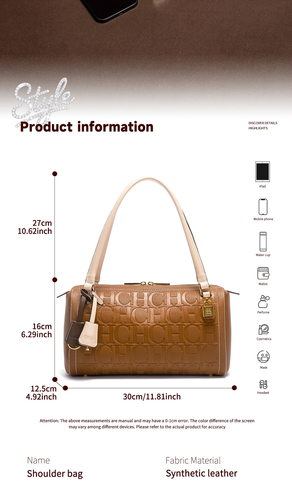 CHCH Boston Shoulder Bag