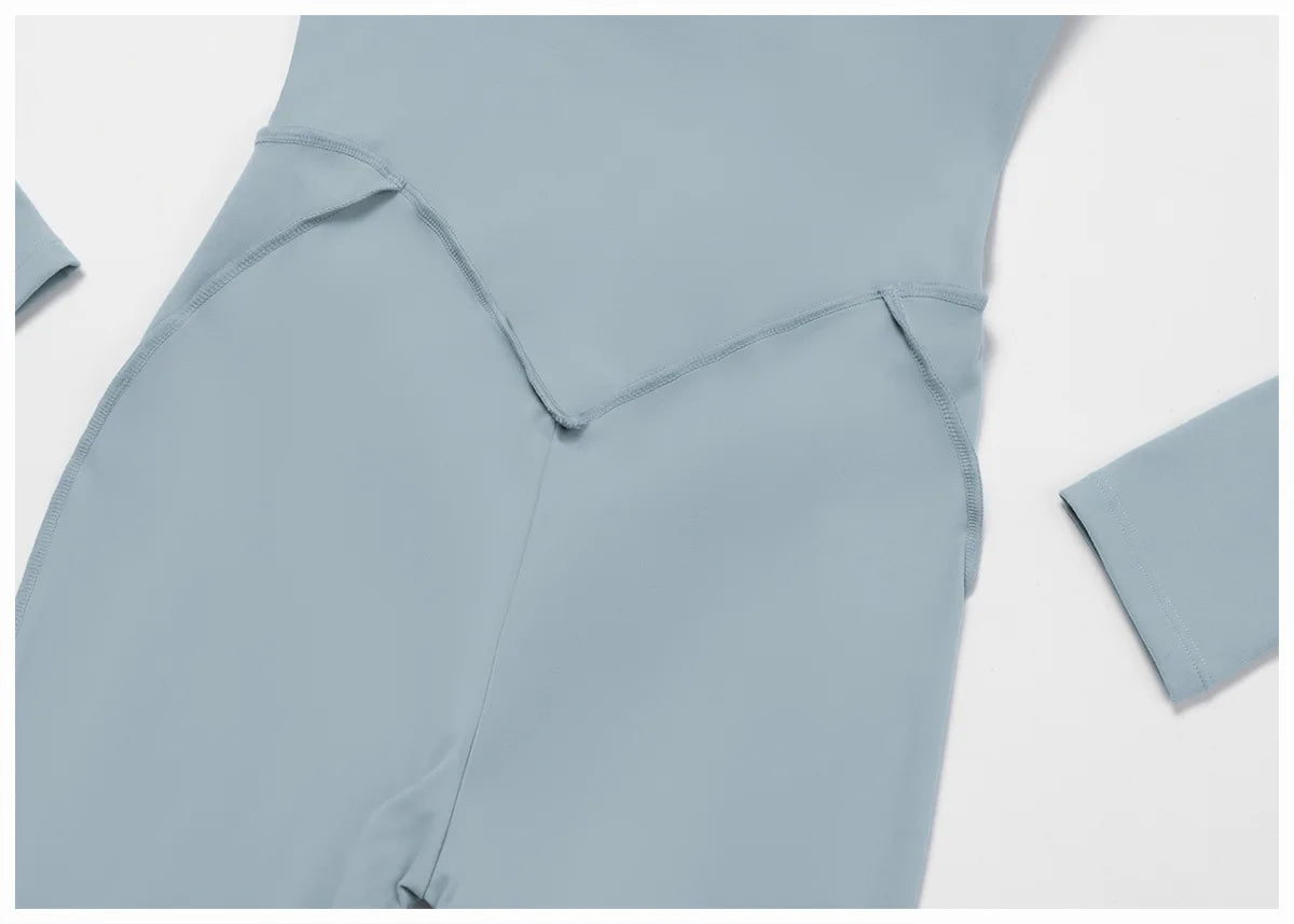 Contrast Long Sleeve Bodysuit