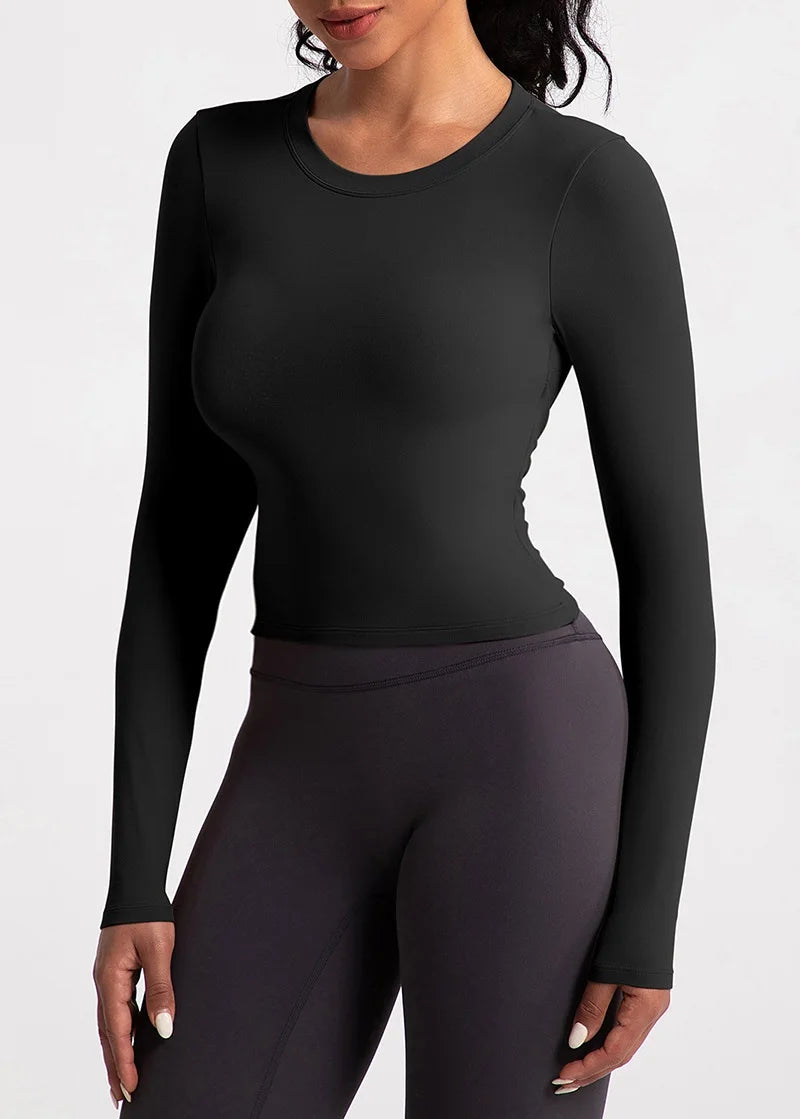 Breathable Backless Sports Crop