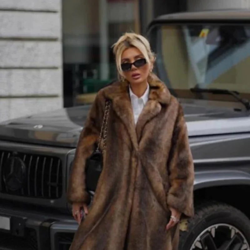 Faux Fur Coat