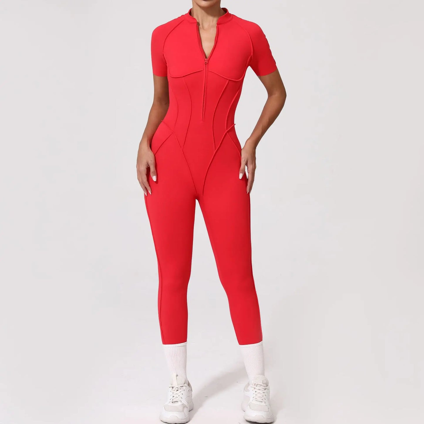 Backless Contrast Jumpsuit Long or Short options