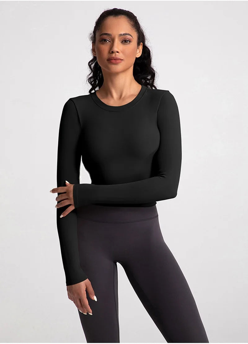 Breathable Backless Sports Crop