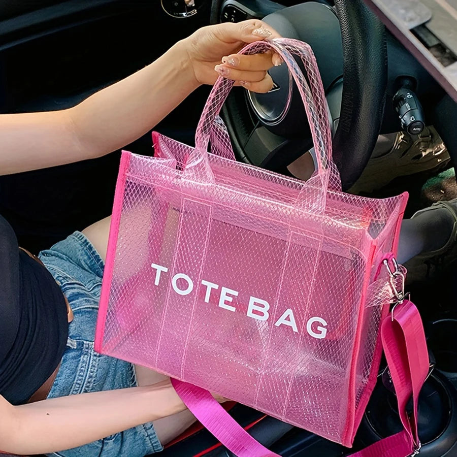 PVC Transparent Tote Bag
