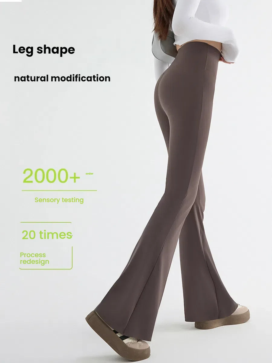 Waist Flared Shark Pants