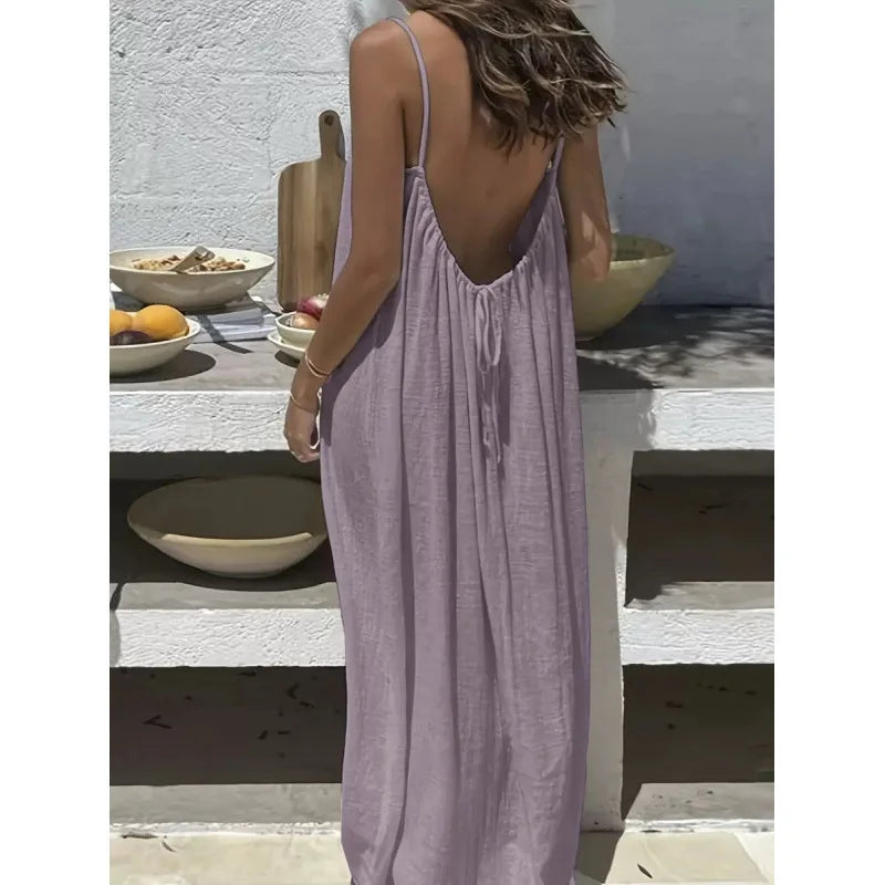 Breazy Backless Dress
