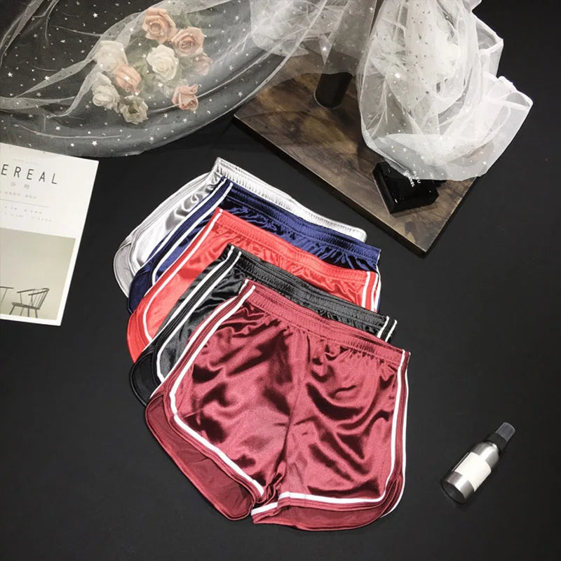 Silk Slim Shorts