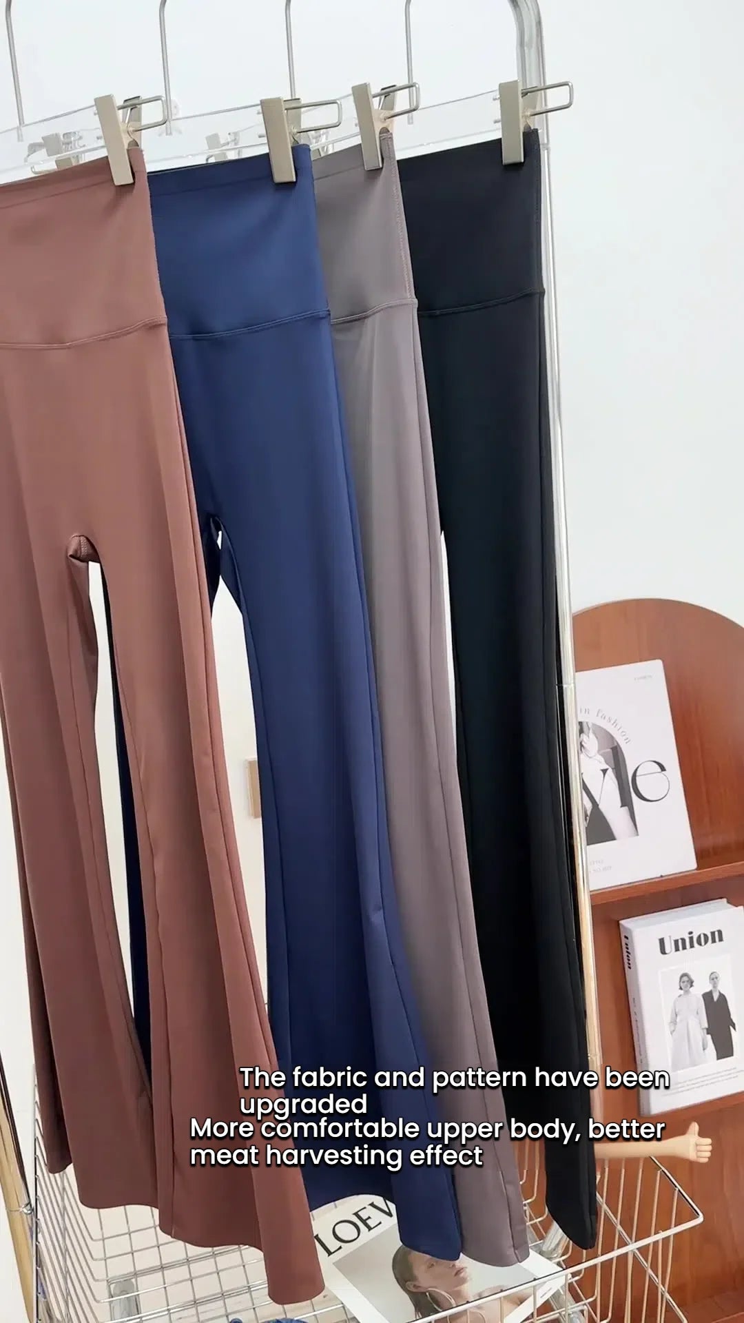 Waist Flared Shark Pants