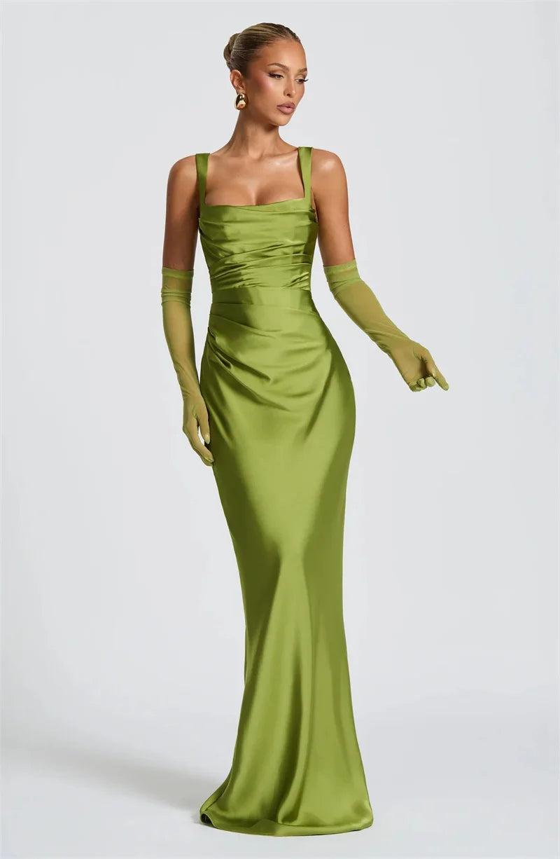 Satin Bodycon Dress