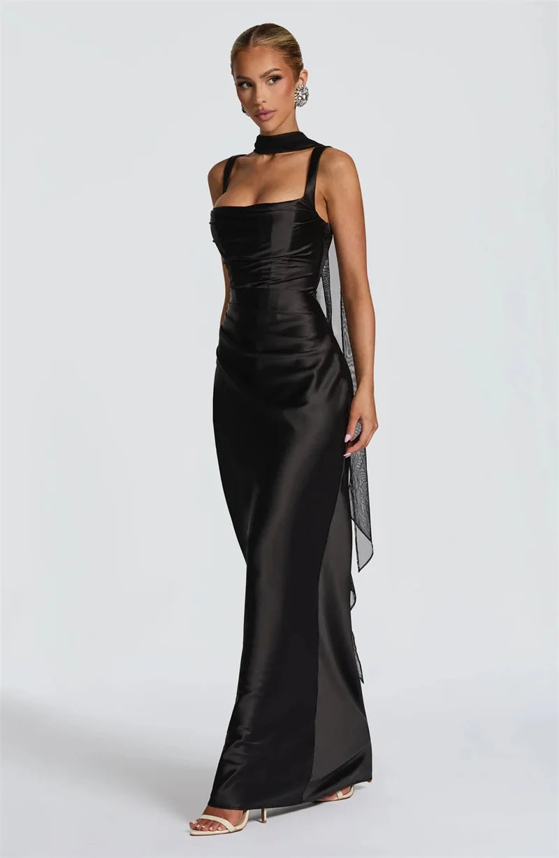 Satin Bodycon Dress
