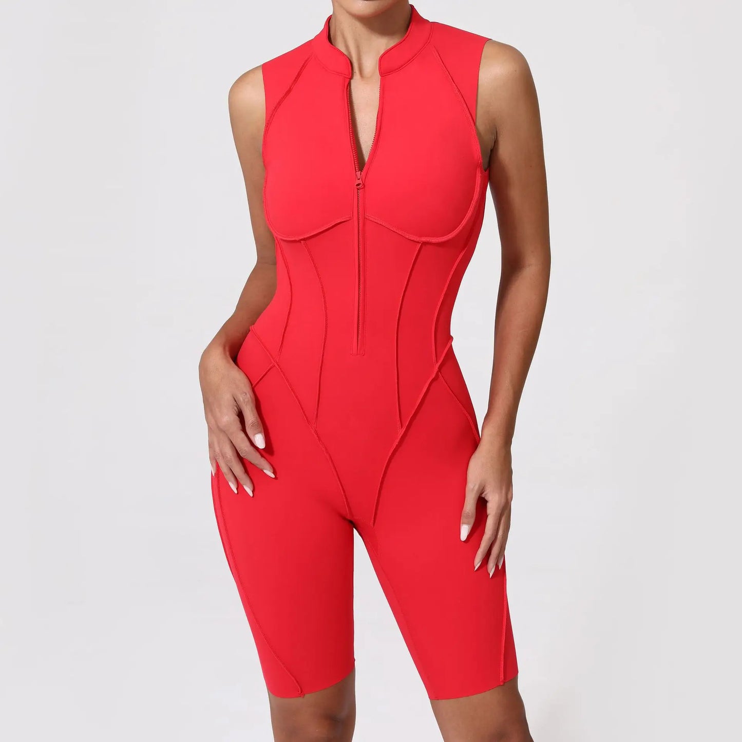 Backless Contrast Jumpsuit Long or Short options