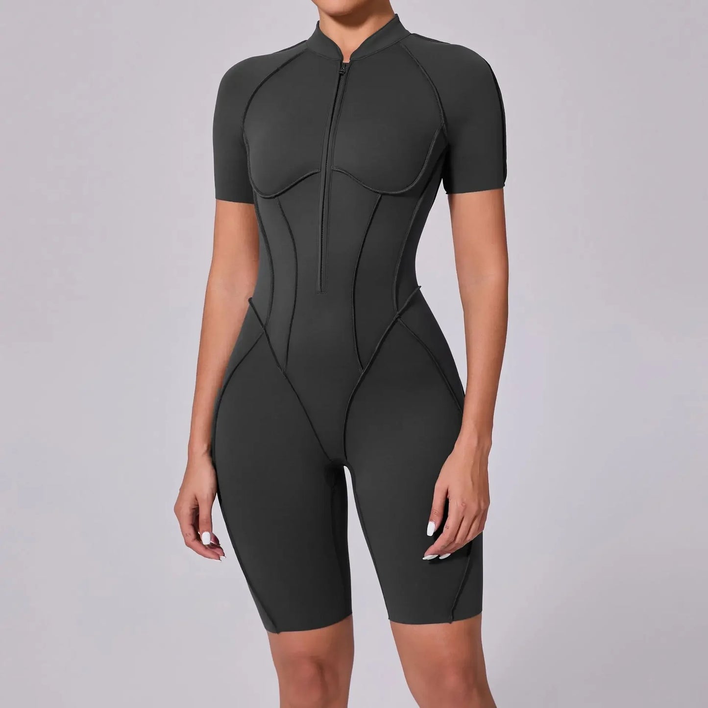 Backless Contrast Jumpsuit Long or Short options