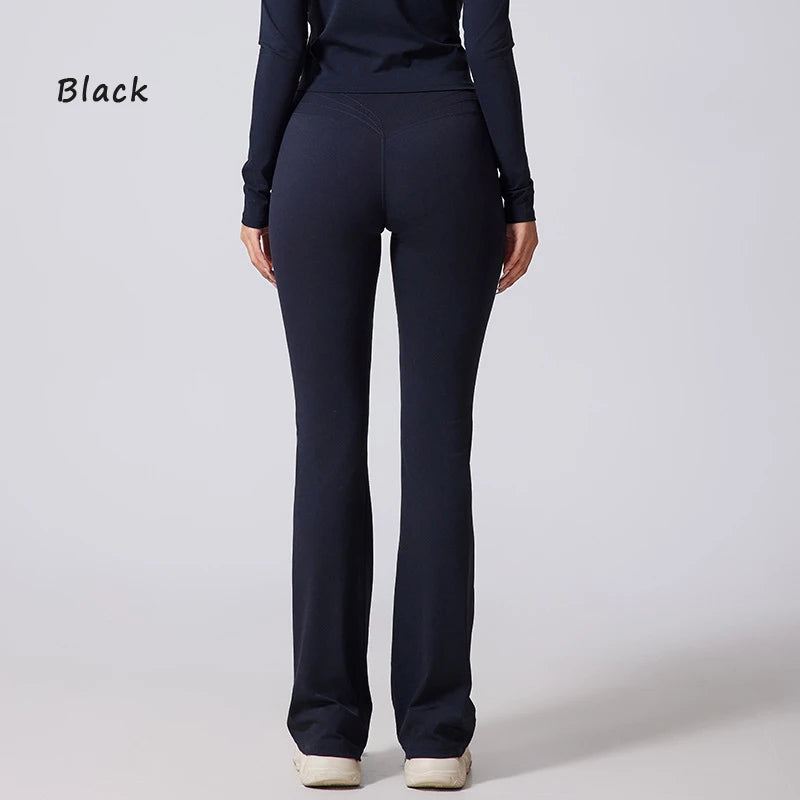 Hip Lifting Flared Leggings