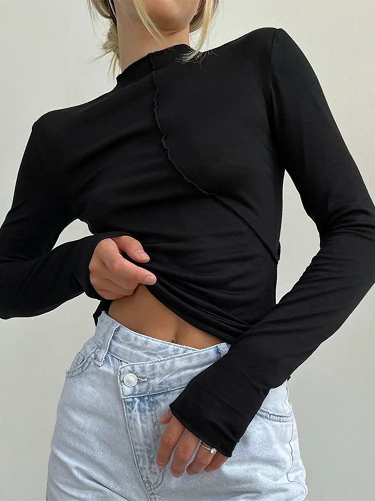 Seamed Long Sleeve