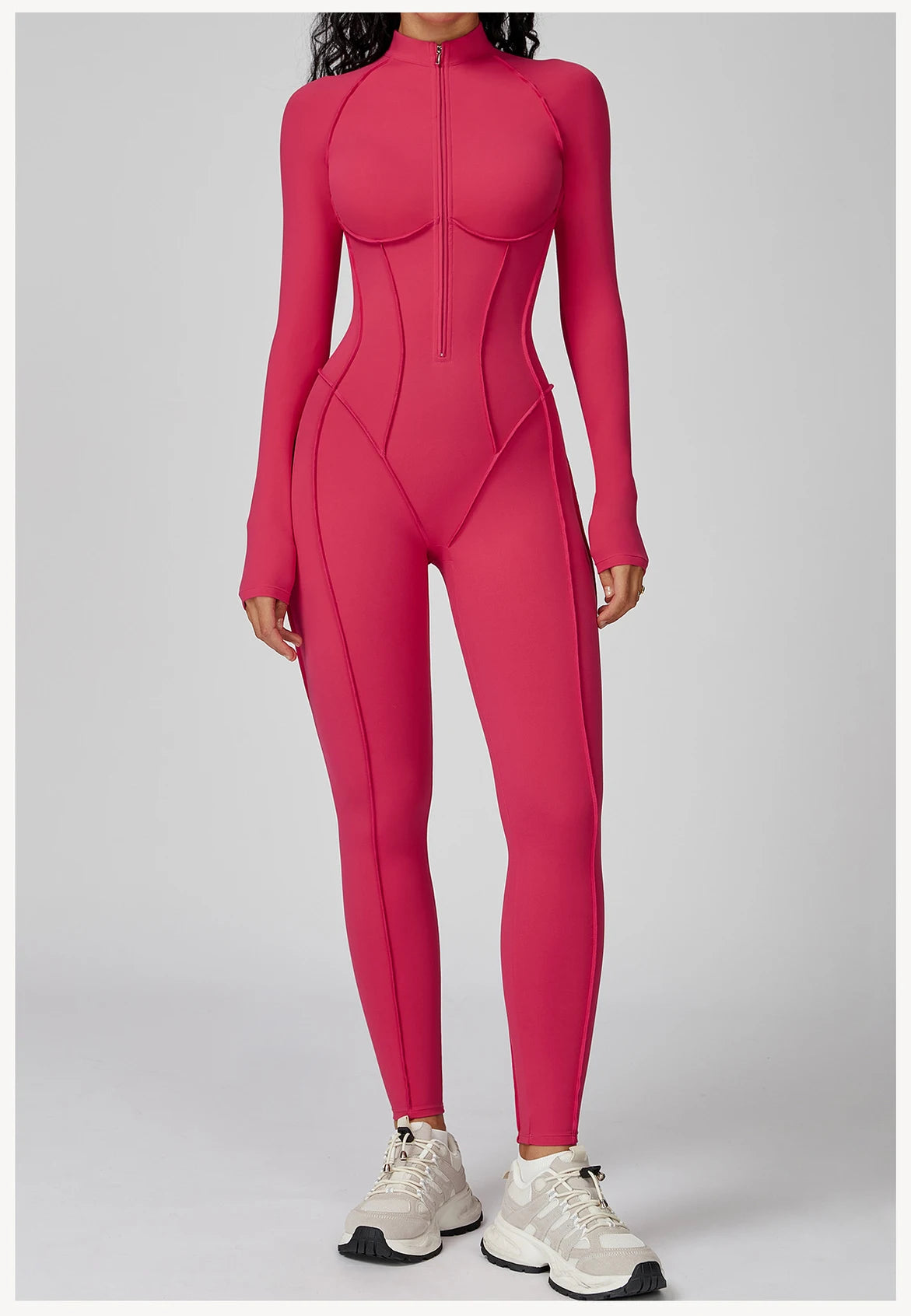 Contrast Long Sleeve Bodysuit