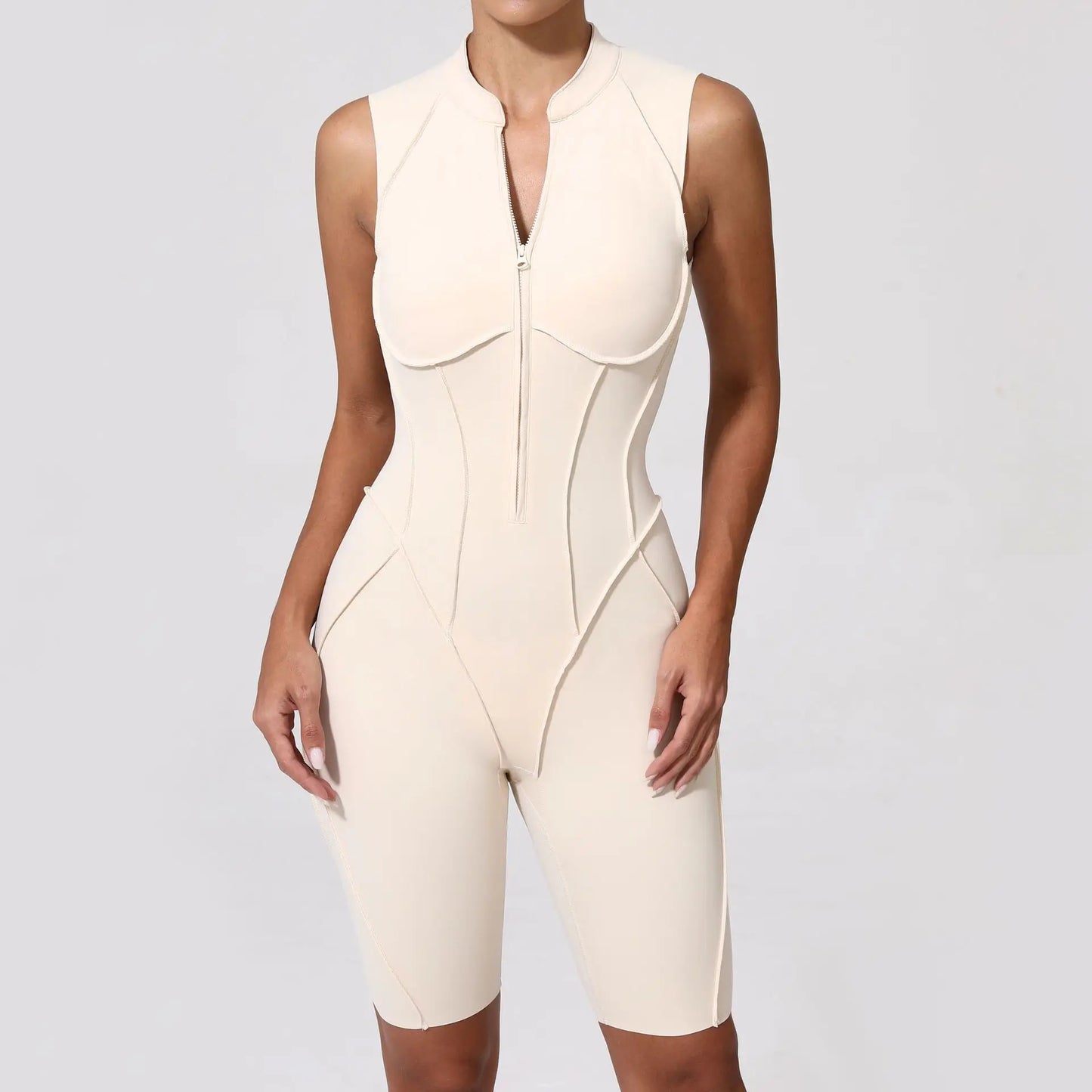 Backless Contrast Jumpsuit Long or Short options