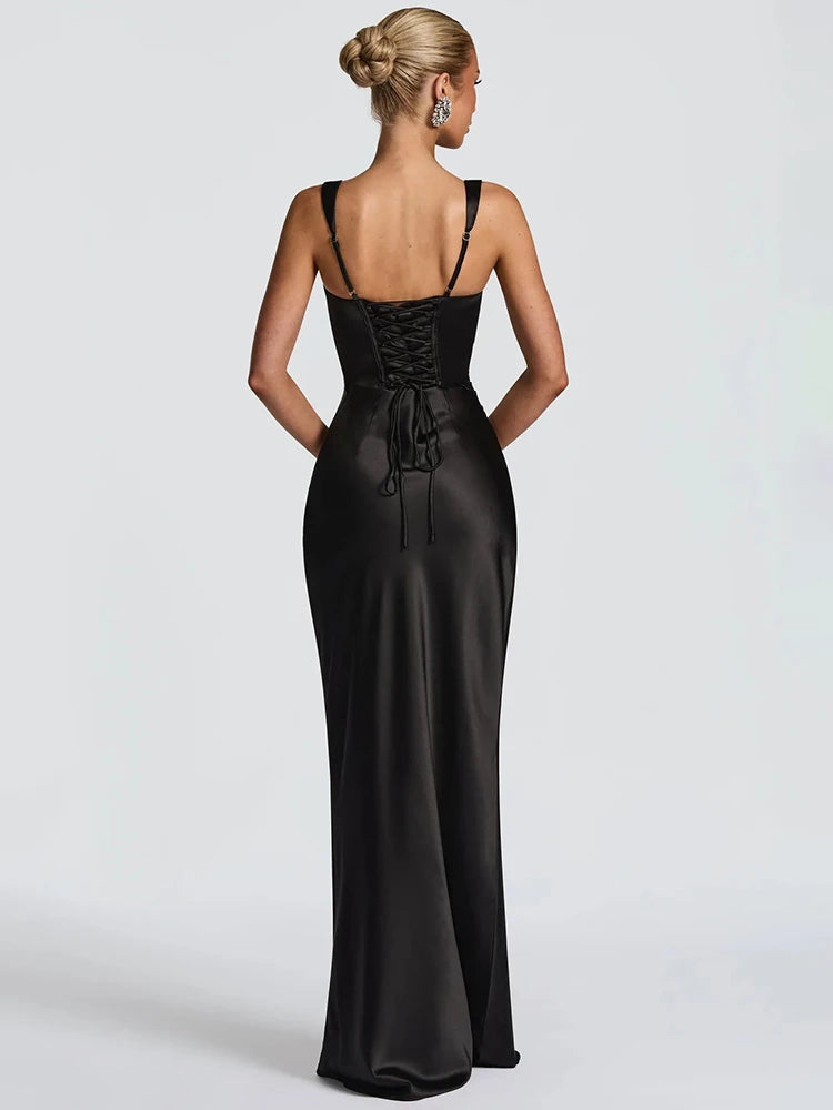 Satin Bodycon Dress