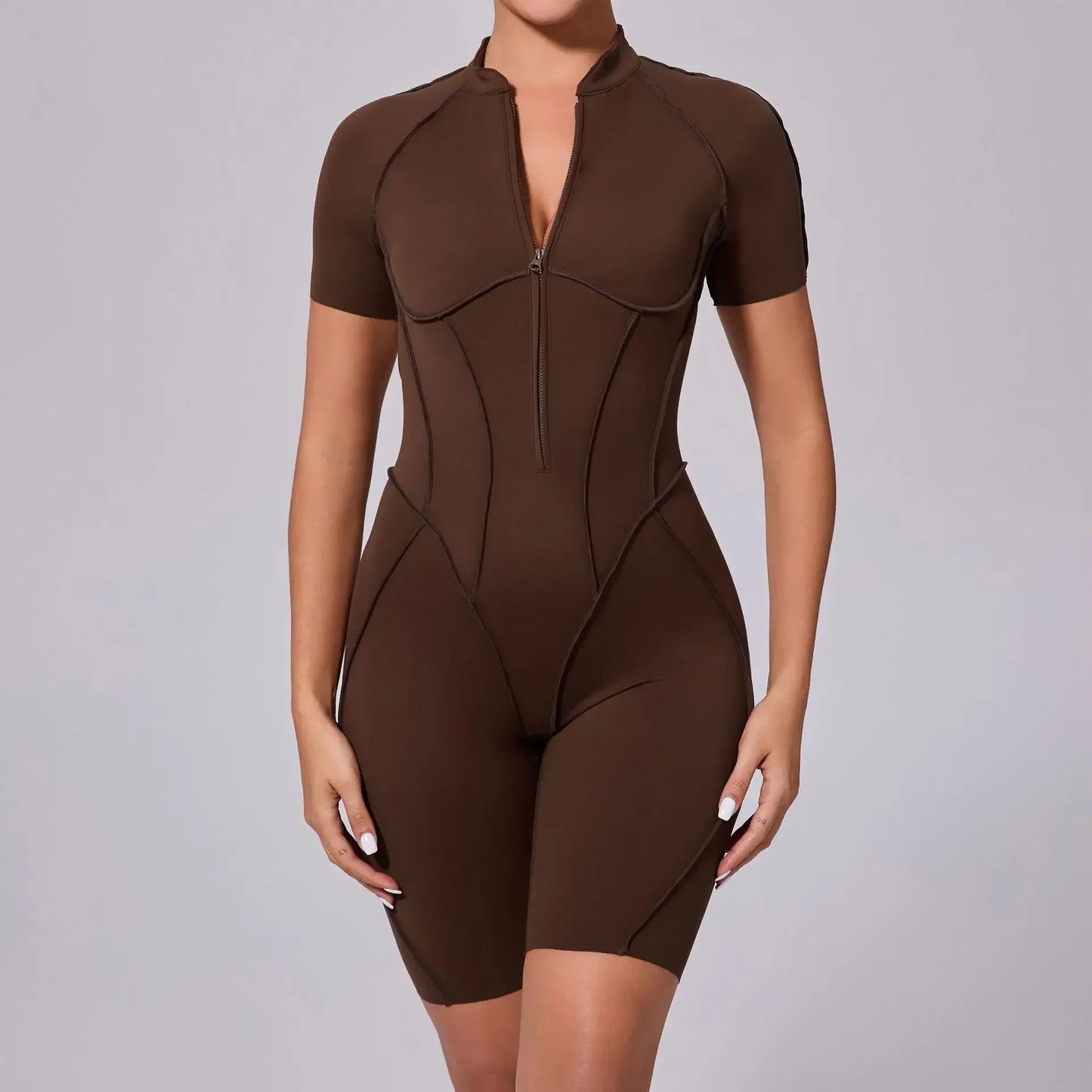 Backless Contrast Jumpsuit Long or Short options