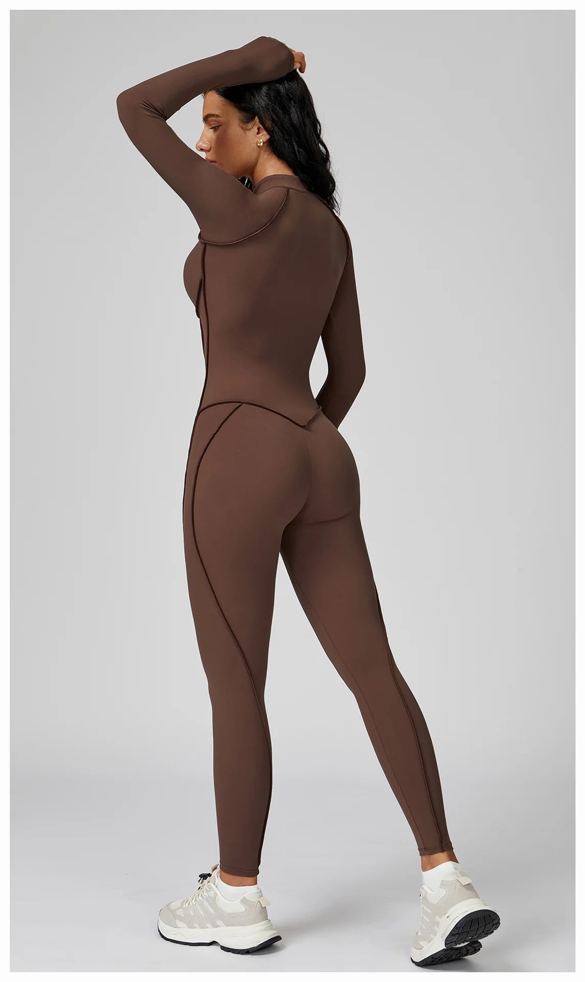 Contrast Long Sleeve Bodysuit