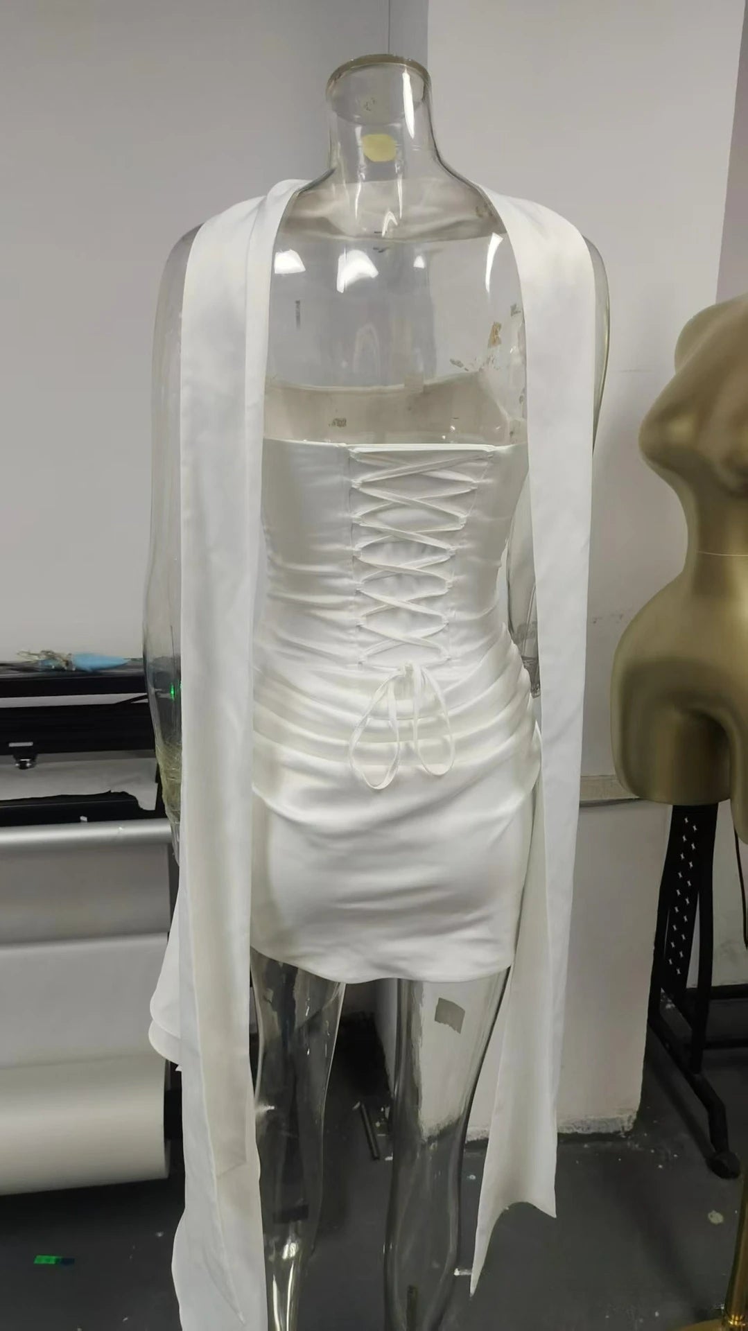 Strapless Corset Dress