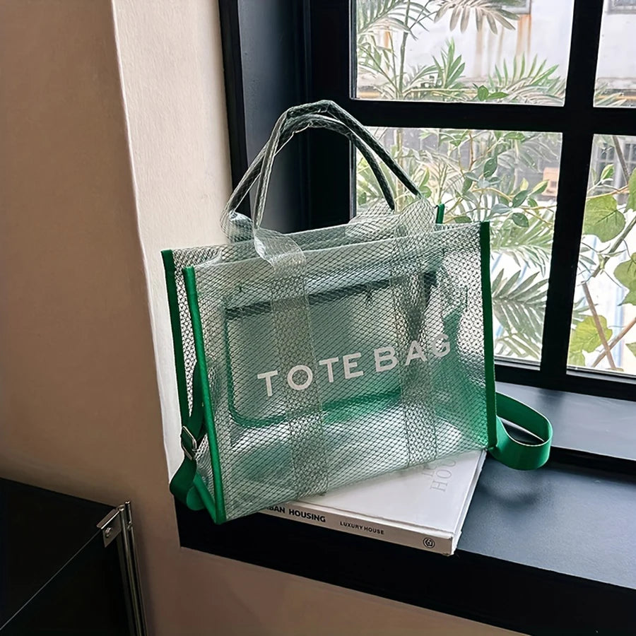 PVC Transparent Tote Bag