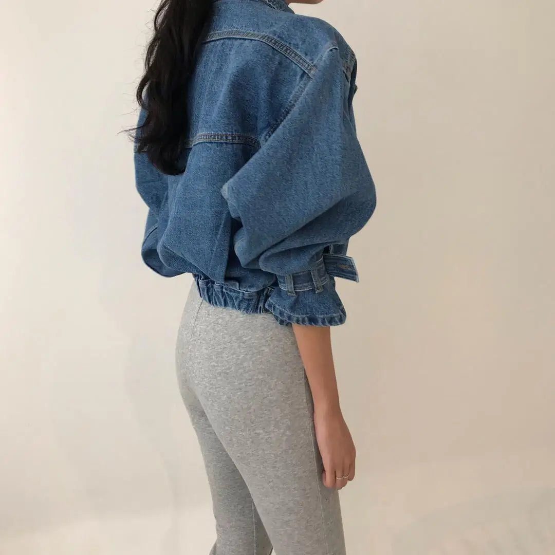 Cropped Denim Jacket
