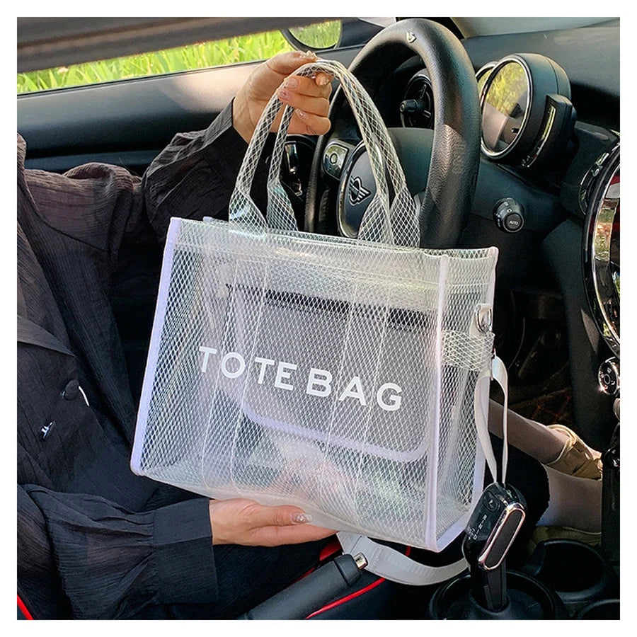 PVC Transparent Tote Bag