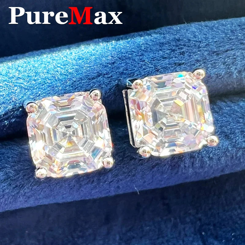 0.5-3 Carat Moissanite Studs