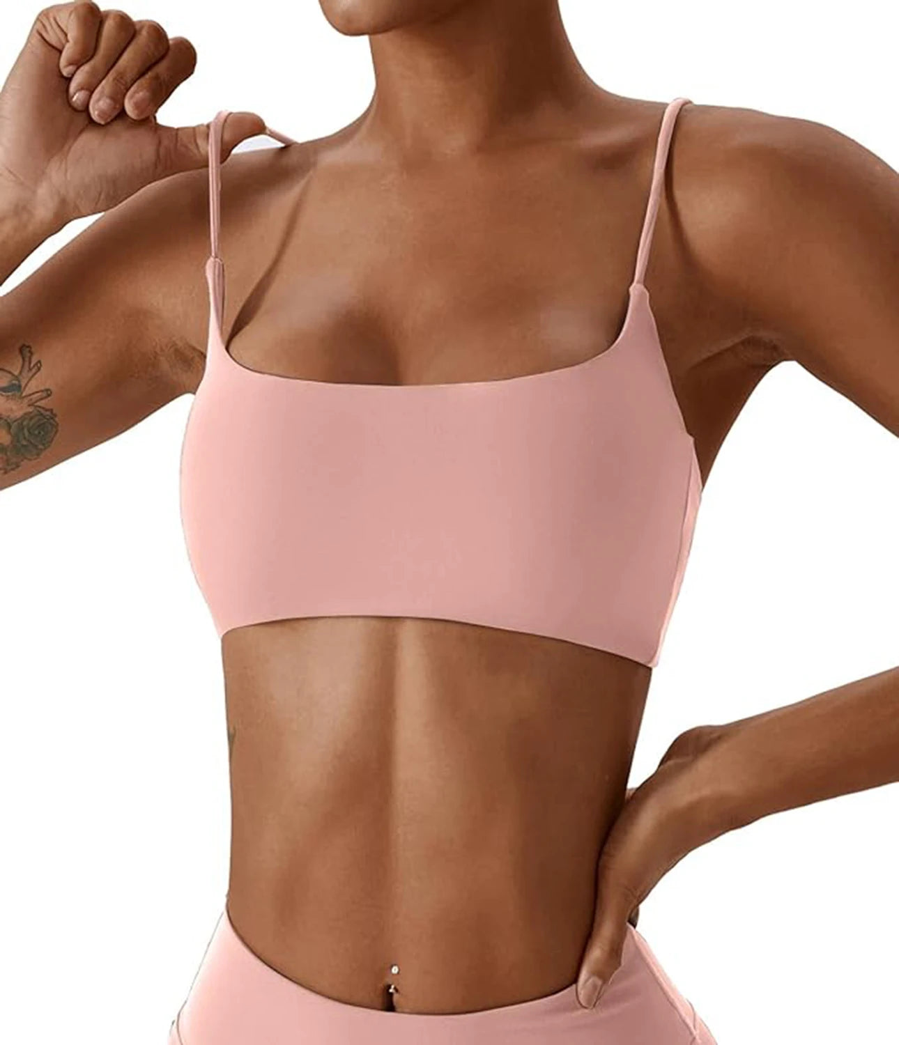 Square neck Sports Bra
