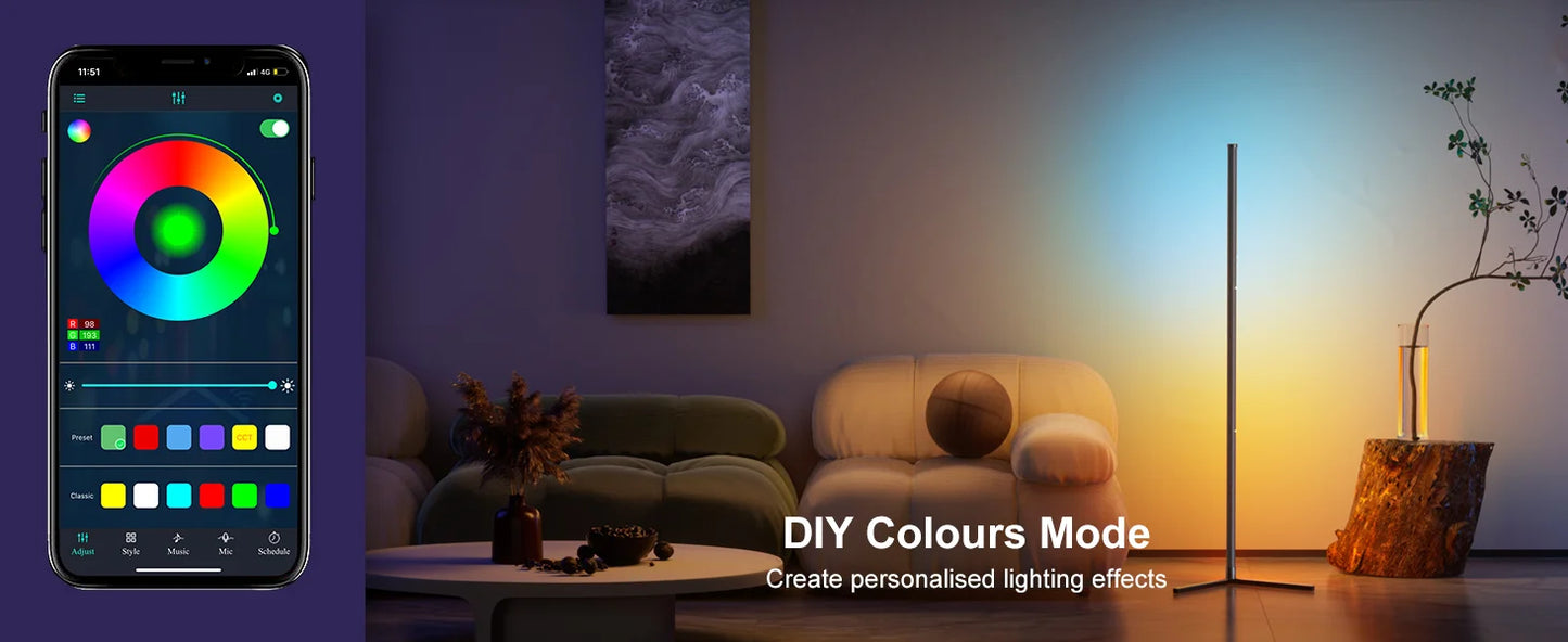 Smart Led Floor Lamp